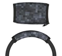 Geekria Funda de Diadema de Tela Flexible Compatible con Skullcandy Crusher EVO/Crusher ANC/Crusher ANC2, Hesh 3/Hesh EVO/Hesh ANC, Auriculares Venue, Funda para Sudor (MC Stone)