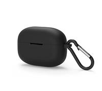 Geekria - Funda de Silicona Compatible con Honor Earbuds 3 Pro True Wireless Earbuds, Funda para Auriculares, Funda Protectora de Transporte con Gancho para Llavero, Puerto de Carga accesible (Negro)