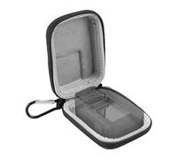 Geekria Funda de Transporte para cámara de acción Compatible con GoPro Hero 13, dji Osmo Action 6, Insta360 AcePro 2, Bolsa de Viaje rígida Impermeable para Accesorios Deportivos (Gris Oscuro)