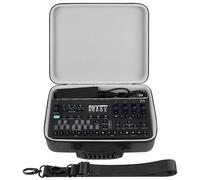 GEEKRIA Funda de transporte para interfaz de audio, compatible con Elektron Tonverk, bolsa de viaje rígida de EVA (gris oscuro)