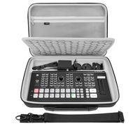 GEEKRIA Funda de transporte para interfaz de audio, compatible con Osee GoStream Duet 8 ISO, bolsa de viaje portátil rígida de EVA (gris oscuro)