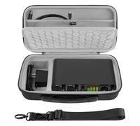 GEEKRIA Funda de Transporte para Interfaz de Audio, Estuche rígido de Viaje Compatible con Motu M2/M4, M-Audio M-Track Duo/M-Track Duo HD, Behringer Pro VS Mini/JT Mini, Stylophone GENX-2 (Gris