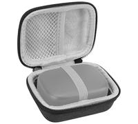 Geekria Funda de transporte para micrófono para Creators compatible con Hollyland Lark A1, Rode Wireless Micro, Boya mini, Maono Wave T1 Mini, funda de carga rígida para micrófono, bolsa de viaje