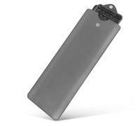 GEEKRIA Funda de Transporte para Teclado, de Cuero Vegano, Funda Protectora de Viaje para Teclado Logitech MX Keys Advanced Wireless Illuminated Keyboard Case (Gris Oscuro)
