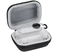 Geekria Funda de transporte pequeña para cámara de acción compatible con Insta360 GO 3, GO 3S, mini funda protectora de transporte, bolsa de almacenamiento de viaje de carcasa dura, accesorios