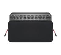 Geekria Funda de Viaje para Teclado, Compatible con Logitech MX Keys Mini/Pebble Keys 2 K380s / Keys-to-GO 2, Apple Magic Keyboard MXCL3LL/A, MXCK3LL/A, Keychron B1 Pro (Negro)