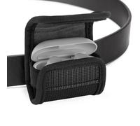 GEEKRIA Funda para auriculares con trabilla para cinturón compatible con Beats Solo Buds, funda protectora para cinturón con soporte de clip para correa de bolsa (negro)