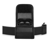 Geekria Funda para auriculares con trabilla para cinturón compatible con Jabra Elite 10, Elite 8, Elite 85t, Elite 7 Active, funda protectora con soporte de clip para correa de bolsa