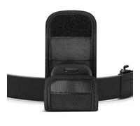 Geekria Funda para auriculares con trabilla para cinturón compatible con Soundcore Liberty 4 NC, Aero Fit 2, P40i, P30i, funda protectora con soporte de clip para correa de bolsa (negro)