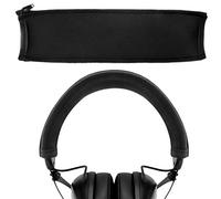 Geekria Funda para diadema de tela flexible compatible con auriculares inalámbricos V-MODA Crossfade LP/LP2/M-100/pieza de reparación de repuesto, fácil instalación (negro)