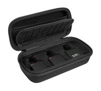 Geekria Funda para Micrófono para Creadores, Compatible con Rode Wireless GO Gen 3 III, GO 2, GO, Pro, ME, Estuche Rígido de Plástico Duro, Funda Compacta con Almacenamiento de Cables (Forro