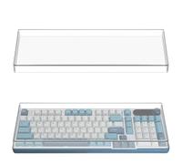 Geekria funda para teclado, tapas de teclas acrílicas transparentes para teclado mecánico para ordenador, compatible con RK ROYAL KLUDGE S98, AULA F99 Pro, EPOMAKER Galaxy100, Keychron Q5 Pro / Q5 Max