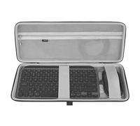 GEEKRIA Funda para teclado y mouse Logitech MX Keys Mini y MX Anywhere 3 Combo Case (gris oscuro)