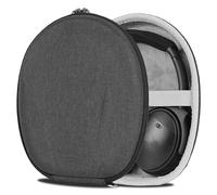 Geekria Funda protectora compatible con auriculares Grado SR325e, SR225x, SR125, SR80, SR60, RS2, RS1, PS2000e, bolsa de transporte de repuesto rígida con almacenamiento de cables (gris)