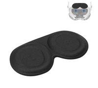 GEEKRIA Funda protectora de lente VR compatible con Vision Pro y Meta Quest 3, protector EVA a prueba de polvo y antiarañazos, accesorios para auriculares VR (negro, 2 piezas), XNP36-02