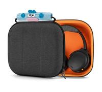 Geekria Funda protectora para auriculares compatible con Bose QC Ultra II, JBL Tour ONE M3, Soundcore Space One Pro y más, bolsa de transporte rígida de repuesto con almacenamiento de cable (gris