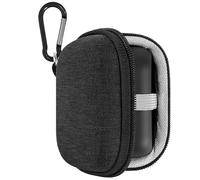 Geekria Funda protectora para auriculares compatible con Jabra Elite 10, Elite 8, Elite 85t, Elite 7 Active True Wireless Earbud, bolsa de transporte rígida de repuesto con clip de mosquetón
