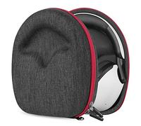 Geekria Funda protectora para auriculares compatible con Sony INZONE H9, INZONE H9 II, INZONE H7, INZONE H5, bolsa de transporte rígida de repuesto con almacenamiento de cable (gris oscuro)