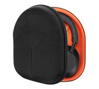 Geekria Funda protectora para auriculares compatible con Sony WH-1000XM5, WH-1000XM4, WH-1000XM3, WH-1000XM2, bolsa de transporte de repuesto rígida con almacenamiento de cable (negro)