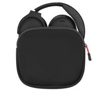 Geekria Funda protectora para auriculares, funda de transporte de repuesto suave compatible con Skullcandy Crusher ANC 2, JBL Tour One M3, Sony WH-1000XM6 y más (negro)