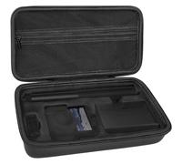 Geekria Funda protectora para cámara de acción, compatible con cámara de acción DJI Osmo 360, bolsa de almacenamiento de viaje con almacenamiento de cable (negro)