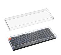 GEEKRIA Funda Protectora para Teclado, Compatible con Keychron K4/K4 HE, RK Royal KLUDGE RK100, Nuphy Halo96 V2, LOFREE Flow Lite de 100 Teclas, Cubierta de acrílico Transparente para teclados