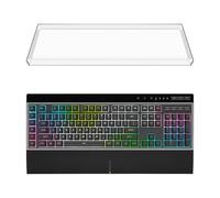 Geekria Funda Protectora para Teclado, de acrílico Transparente, para teclados mecánicos de 6 Teclas G, Compatible con Logitech G613, Corsair K100 RGB y Corsair K55 RGB Pro