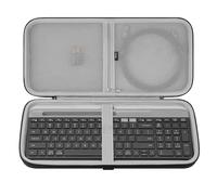Geekria Funda Protectora rígida para Teclado, Compatible con el Combo Teclado y Mouse inalámbrico Logitech MK470 Slim, Logitech MK470 / K585 / K580 (Gris Oscuro)
