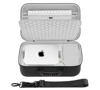 Geekria Funda rígida, compatible con Apple Mac Studio M1/M2/M3/M4 (Max Ultra), bolsa de transporte de viaje para computadora de escritorio (gris oscuro)