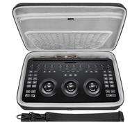 Geekria Funda rígida de transporte de viaje, bolsa protectora de EVA compatible con Blackmagic Design Davinci Resolve Micro Color Panel (gris oscuro)