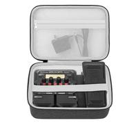 Geekria Funda rígida de Viaje Compatible con Zoom G1X Four, B1X Four, A1X Four, procesador de Efectos multiefecto para Guitarra y bajo (Gris Oscuro)