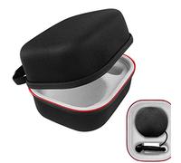 Geekria Funda rígida para altavoz compatible con Apple HomePod Mini, bolsa de transporte de viaje para altavoces portátiles de repuesto (negro)