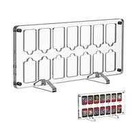 GEEKRIA Game Card Case Compatible con Nintendo Switch 14, Switch NS NX Ranura para Tarjeta Protector a Prueba de Golpes Caja de exhibición Caja de Almacenamiento de Juegos de acrílico Transparente