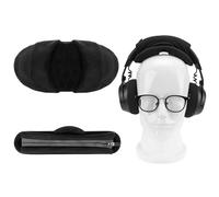 Geekria Juego de funda y almohadilla para diadema grande de velcro (se adapta a diademas de 1.38 a 1.77 pulgadas), compatible con Corsair HS80, JBL Quantum 800, Logitech GPRO X, Razer Kraken Pro