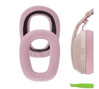 Geekria NOVA - Almohadillas de repuesto de tela de malla para auriculares inalámbricos Logitech Zone Vibe 100/125, G435 Lightspeed (rosa)
