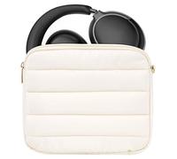 Geekria Nova Estuche Acolchado para Auriculares, Compatible con Bose QC Ultra, JBL Tour One M3, Skullcandy Hesh ANC (Ivory)