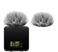 Geekria para Creadores Cubierta de Peluche antiviento Compatible con Rode Wireless GO Gen 3 III, GO 2, Pro, ME Mic DeadCat, Funda de Espuma esponjosa para Reducir el Ruido del Viento (Gris, Pack