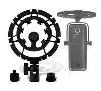 Geekria para Creadores Soporte Antivibración del Micrófono compatible con Elgato Wave Neo, Wave 1, Wave 3, montaje de suspensión (Metal / Negro)