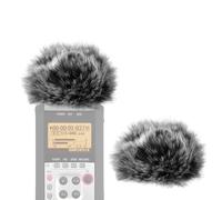 Geekria Parabrisas Furry para Creators compatible con ZOOM H2n, H4n, H4n Pro Handy Recorder, micrófono DeadCat Wind Cover Muff, parabrisas, grabadora digital portátil (gris/2 unidades)
