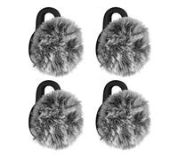 Geekria Parabrisas Furry para Creators para Lark M2S, compatible con micrófono inalámbrico Hollyland Lark M2S, protector de viento DeadCat para micrófono, cubierta de pelusa, reducción de ruido del