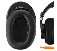 Geekria Pro Almohadillas de Repuesto Extra Gruesas para Audio-Technica ATH-M50X/ M50xBT2/ M60X/ M40X/ M30X/ M20X/ M10X, Almohadillas, Piezas de Reparación (Negro)