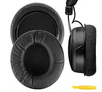 Geekria Pro Almohadillas de Repuesto extragruesas, compatibles con Beyerdynamic DT 770/790/797/880/990PRO/990PROX, T5P/T70/T70P/T90, con guía de Video (Negro)