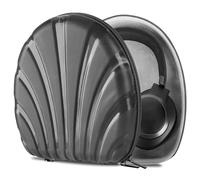 Geekria PRO Estuche rígido para JBL Tune 760NC/750NC/720BT, negro | Compatible con Live 770NC, interior de 9 x 8,2 x 2,3 pulgadas, protección ABS contra golpes y aplastamientos, forro suave y