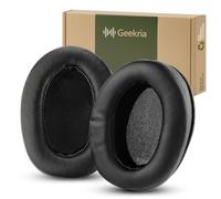Geekria Pro Reposapulsores Extra Gruesos de Reemplazo para Audio-Technica ATH-M50X/ M50xBT2/ M40X/ M30X/ M20X/ M10X, Almohadillas, Piezas de Reparación (Negro)