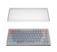 Geekria Protector para Teclado con Polvo para Teclado Compacto 75% de 84 Teclas, Compatible con Logitech MX Mechanical Mini, Pop Keys, Keychron K2 (acrílico Esmerilado)