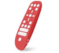Geekria PS5 Remote Cover Skin Funda de Silicona, absorción de Golpes, Lavable, Funda Protectora de Silicona de Cuerpo Completo para Control Remoto PS5 (Rojo)