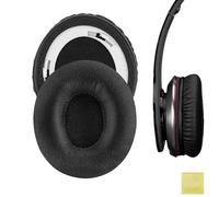 Geekria QuickFit Almohadillas de Cuero con proteína para Auriculares Solo HD, Almohadillas de Repuesto/Almohadillas para los oídos/Almohadillas, Piezas de reparación de Cubiertas para Auriculares