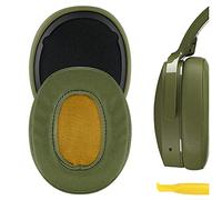 Geekria QuickFit - Almohadillas de Piel de proteína para Skulcandy Crusher Wireless Over-Oreja, Skulcandy Crusher ANC Cancelación de Ruido Auriculares inalámbricos,Cubierta de oído (Verde)