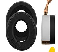 Geekria QuickFit - Almohadillas de repuesto compatibles con auriculares inalámbricos Parrot Zik 1.0, piezas de reparación (negro)