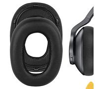 Geekria QuickFit - Almohadillas de Repuesto de Cuero proteico para Auriculares AKG N700NC, Almohadillas para Auriculares, Piezas de reparación de Almohadillas para Auriculares (Negro)